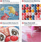 AIBOERL Diamond Art Kits for Adults,Sunflower Special Shaped Diamond Painting Kits 5D,Full Drill DIY Crafts Diamond Painting Kit Adult for Home Decor Gift Diamond Dots 11.8x15.7inch AIBOERL