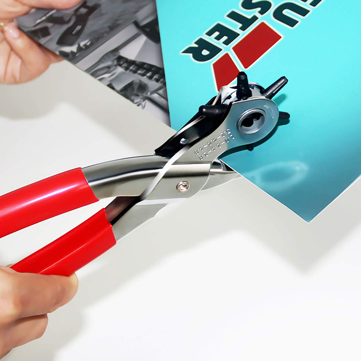 Hole Punch, NEU MASTER Heavy Duty Leather Hole Puncher for Belts, Watch Bands, Straps, Dog Collars, Saddles, Shoes, Fabric, DIY Home or Craft Projects NEU MASTER