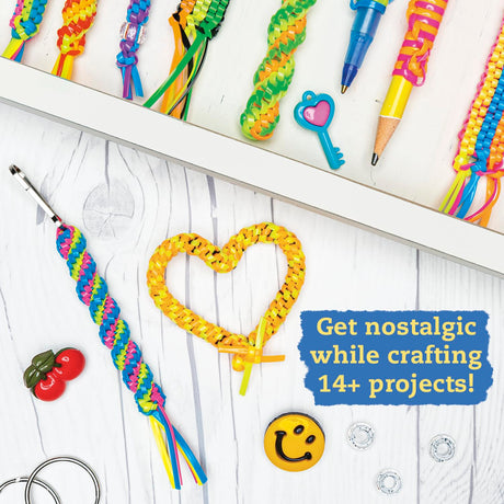 KLUTZ The Best Ever Book of Lanyard, Scoubidou, and Boondoggle Craft Kit Klutz