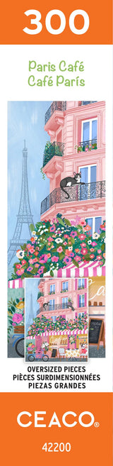 Ceaco - Paris Café - 300 Oversized Piece Jigsaw Puzzle Ceaco