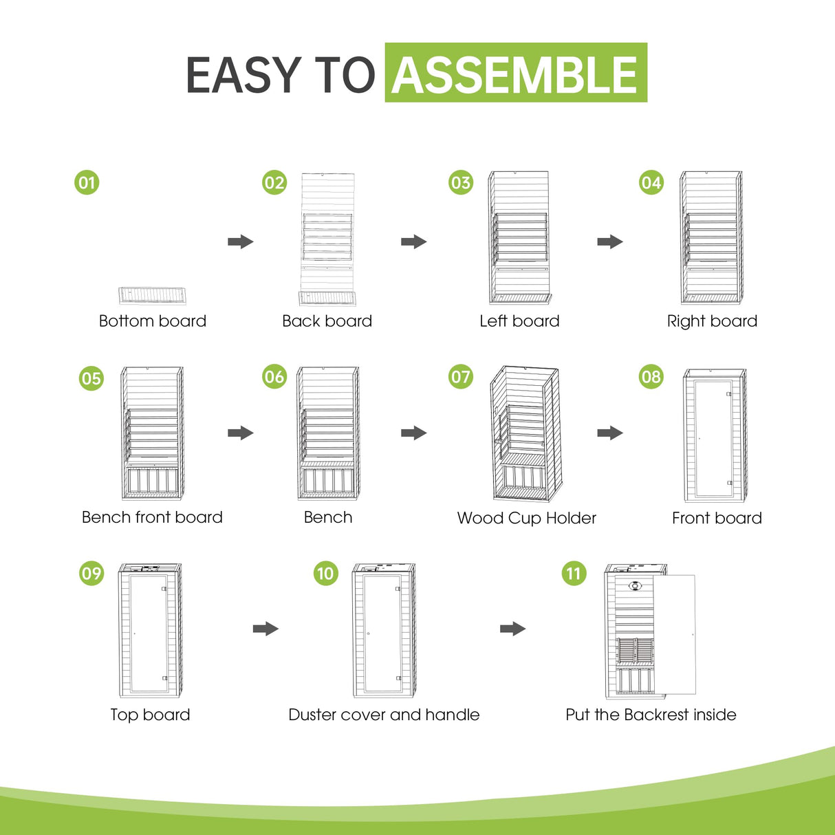 Real Relax Near Zero EMF Canadian Hemlock Wood 9 Chromo Therapy Lights, Oxygen Lonizer, Bluetooth Speakers for Home Spa Days Sauna Room, 1-2 Persons Real Relax