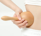 Komogir Handhleld Wood Swedish Cup Wooden Massager Wood Therapy Massage Tool Body Sculpting Tools for Maderoterapia,Lympahtic Drainage,Anti-Cellulite,Muscle Pain Relief -1 Piece-Rubber Wood Komogir