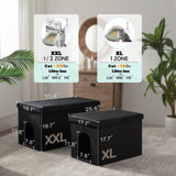 MEEXPAWS Cat Litter Box Enclosure Furniture Hidden Extra Large, Lift Design Lid Velvet Cat Washroom Bench Storage Cabinet | 35.4x19.7x19.7 in | Dog Proof|Urine Proof Inside|Quick Assembly| Easy Clean MEEXPAWS