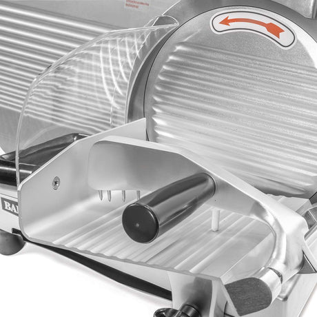 Barton Commercial Meat Slicer w/10" Blade Semi-Auto Stainless Steel Electric Food Cutter Machine Home Cheese Bread Deli Vegetable Potato Barton