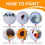 JULOUYN 2 Pack Paint by Numbers Kit for Adults, Amalfi Coast Easy Adult Paint by Number Kits On Canvas, Painting by Numbers for Beginner Gift Home Decor 16x20 in JULOUYN