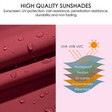 Kozyard Morgan Outdoor Retractable Pergola with Sun Shade Canopy Patio Aluminum Pergola Shelter for Backyard Deck Garden Modern Metal Grill Gazebo (10' x 13', Burgundy) Kozyard