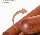 Wooden Rolling Pin, 9.8 Inch Rolling Pin with Size Scale for Kneading Dough of Baking Bread, Pizza, Cookie, Cake and Noodles (1, 25 cm) YIKANGHENG