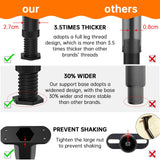 4 PCS (8.3"-14.5") Adjustable Bed Frame Support Legs, Frame Center Slats Heavy Support Leg,Durable Furniture Suport Legs for Frame/Sofa/Dresser/Table, Legs Furniture Replacement Parts appacare