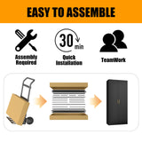 71" Tall Kitchen Storage Cabinet with Gold Handles, Metal Pantry Cabinets with 2 Doors, Food Pantry, Adjustable Shelves, Black Freestanding Pantry Cupboard for Dining Room, Kitchen -Assembly Required MetalMax