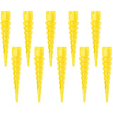 Gulfmew 10 Pcs Wood Anchor, Stripped Screw Hole Repair Kit for Wood, Wall, Door, Wall Anchor, Fixing Stripped Screw Holes, Fits Wood Screws Sizes #2 - WoodArtSupply