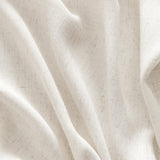 MIULEE Non-See-Through Privacy Linen Curtains 2 Panels, Light Filtering Window Curtains Farmhouse Textured Back Tab Semi Sheer Drapes for Bedroom Living Room, 52 x 84 Inches Long, Natural White MIULEE