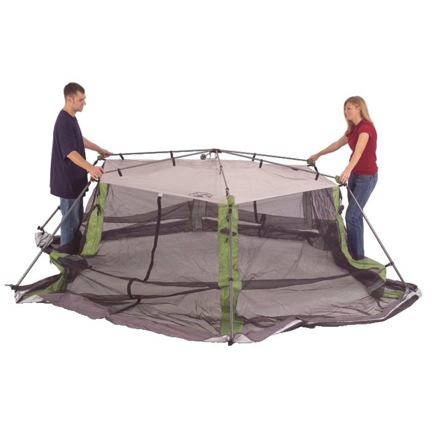 Coleman Skylodge Screened Canopy Tent with Instant Setup, 10x10/15x13ft Portable Screen Shelter with 1-Minute Setup for Bug-Free Lounging, Great for Picnic, Yard, Beach, Park, Camping, & More - WoodArtSupply