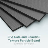 Denkee 5-Tier Bakers Rack for Kitchen with Storage, Industrial Microwave Stand Shelf, Coffee Bar for Small Spaces, Free Standing Kitchen Storage Shelf Rack, 23.62" L x 15.75" W x 60.24" H, Black Denkee