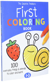 The Creative Toddler’s First Coloring Book Ages 1-3: 100 Everyday Things and Animals to Color and Learn | For Toddlers and Kids ages 1, 2 & 3 (US Edition) WoodArtSupply