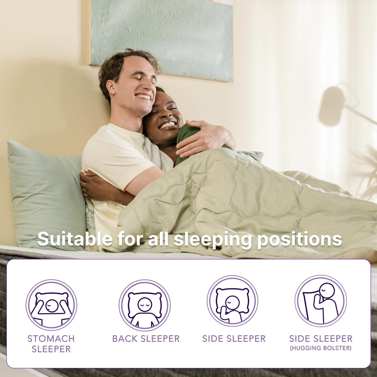 NapQueen Twin-XL Mattress, 10 Inch Victoria Hybrid Cooling Gel Infused Pocket Spring and Memory Foam Mattress, Twin-XL Size Mattress Bed in a Box, CertiPUR-US Certified, Fiberglass-Free Mattress NapQueen