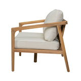 Christopher Knight Home Westin Acacia Wood Patio Loveseat Sofa with Cushion, Outdoor 2-Seater Sofa with Removable Cushions, Patio Furniture Sofa for 2, Teak+Beige Christopher Knight Home