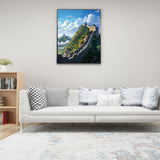 ZUVRDIAI Professional Paint by Number Supplies, Great Wall of China, Personalized Digital Painting Kit, Craft Your Artistic Journey, 40x50cm, Without Frame ZUVRDIAI