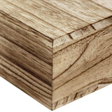 MOOCA Customizable Wooden Display Risers Set - 3 Different Height Stands for Jewelry, Watches, Cosmetics, and Accessory, Oak Color MOOCA