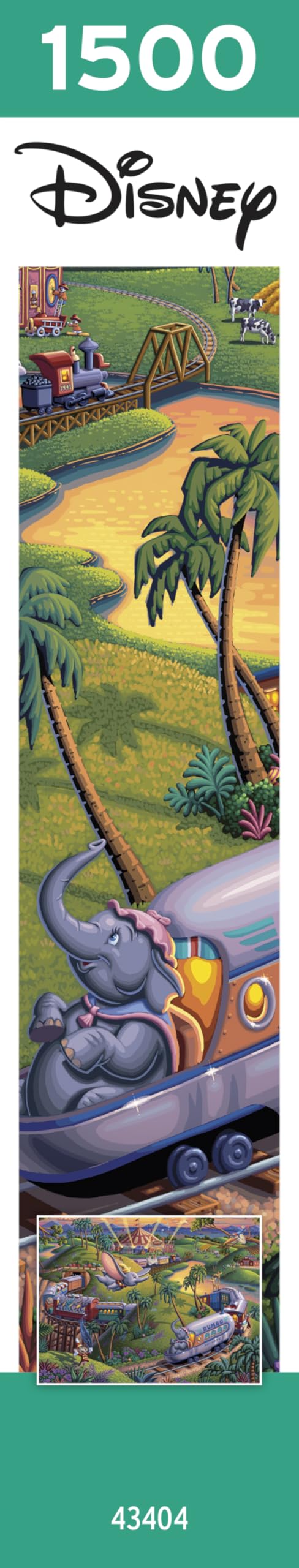 Ceaco - Disney - Dowdle - Dumbo The Flying Elephant - 1500 Piece Jigsaw Puzzle Ceaco