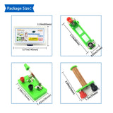 EUDAX DIY Physics Experiment Model Kit Electromagnetic Materials Electromagnet and Basic Electricity Discovery Circuit for School Lab Creative Educational Science Projects Teaching Equipment EUDAX