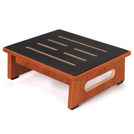 RayLove One Step Stool for Adults Seniors with Non-Slip Rubber Stepping Feet, Heavy Duty Platform Step Stools, 450 LB Portable Bed Steps for High Beds for Bathroom, Bedroom, Kitchen & Bedside Support RayLove