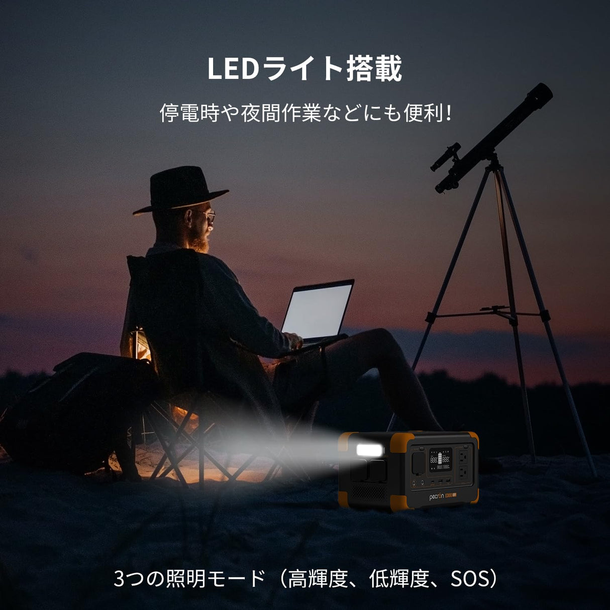 pecron Portable Power Station E300LFP, 288Wh Solar Generator, 2 Up to 600W AC Outlets Power Station, LiFePO4 Battery Fast Charging, Solar Power Station for Home Use, RV, Camping(Solar Panel Optional) pecron