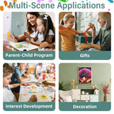 Aestalrcus Tree of Life Paint by Numbers Kit for Adults, Tree Paint by Numbers for Adults Beginner, Painting by Numbers Kits, Relaxation Home Wall Decoration and Gifts 16x20inch Aestalrcus