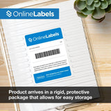 Door Hangers - 4.25 x 11 - Cardstock - Pack of 200, 100 Sheets - Inkjet/Laser Printer - Online Labels Online Labels