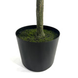 Christopher Knight Home 313747 Artificial Olive Tree, 6' x 2', Green Christopher Knight Home