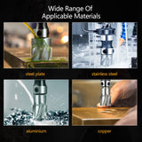 Luckyway 7/8 Inch Diameter x 1 Inch Depth of Cut Cyclone High Speed Steel Annular Cutter, 3/4 Inch Weldon Shank Luckyway