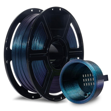 FLASHFORGE ABS Pro Filament 1.75mm Burnt Titanium, 3D Printer Filament 1kg (2.2lbs) Spool-Dimensional Accuracy +/- 0.02mm, Hot Deformation below 90℃, Great for Printing Heat-Resistant Functional Parts FLASHFORGE