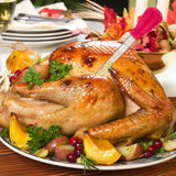 TXIN 5 Pieces 30ml/1oz Turkey Baster with 5 Cleaning Brush, Plastic Syringe Baster with Silicone Pump Head, Heat-resistant Meat Marinade Injector with Measurments for BBQ Grill Baking Kitchen Cooking TXIN