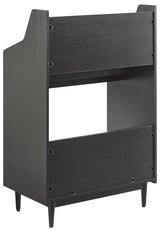Crosley Furniture Liam Record Storage Stand, Black Crosley Furniture
