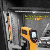 MAXSafes Gun Safe Dehumidifier Rod, Dry Golden Rod - Easy Installation Plug-in Electric Dehumidifier Eliminates Moisture for Gun Safes & Cabinets, ETL Approved，12in MAXSafes