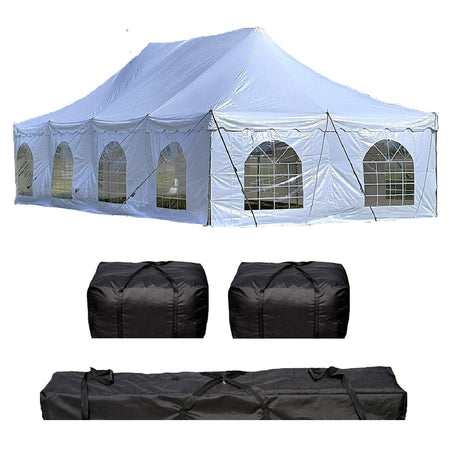 40'x20' PVC Pole Tent - Fire Retardart Heavy Duty Party Tent Wedding Tents Canopy Tents for Parties by Delta DELTA