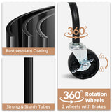 STORAGE MANIAC Expandable Shoe Rack, 44 Pairs Stackable Small Shoe Rack, Metal Adjustable Shoes Organizer for Closet, Entryway, Hallway, Garage, Front Door, Shoes Shelves, Black 10 Tier STORAGE MANIAC