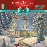 Ceaco - Thomas Kinkade - Holiday - Midnight Delivery - 1000 Piece Jigsaw Puzzle Ceaco