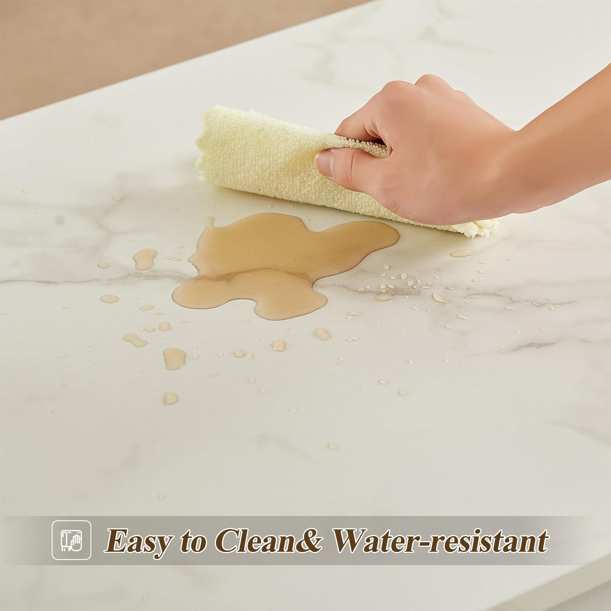 VECELO Coffee Table with 2-Tier Storage Shelf X-Frame for Living Room, Office Industrial Style,Easy Assembly, 39 inch White Gold VECELO