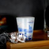 AGH Sublimation Frosted Shot Glasses 1.5 oz Set of 12 Shot Glasses Sublimation Blanks Products Personalized Shot Glasses Bulk with Heavy Base for Whiskey, Tequila, Vodka, Espresso AGH