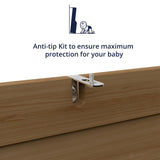 Cozy Castle Record Player Stand, Turntable Shelf with Vinyl Storage up to 500 Albums, Vinyl Record Player Shelf with Power Outlet Sideboard Buffet Cabinet with Storage Accent Cabinet, Brown Cozy Castle