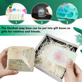 EDSRDRUS Soap Making Kit for Adults & Kids - Soap Making Supplies with 2lbs Glycerin Soap Base, Silicone Molds, Dried Petals, Fragrance Oils, Pigments & More - Fun, Easy, Creative DIY Craft Kits EDSRDRUS