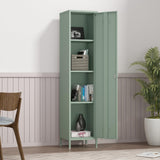 Elitehouse Single Door Mint Metal Locker with Adjustable Shelves, Green Tall Metal Locker Storage Cabinet，Easy Assembly for Living Room Bedroom （15.8”W x 15”D x 70.9”H ） Elitehouse