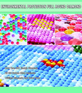 Lophomie Diamond Art Kits for Adults, 5D DIY Cat Diamond Painting Kits for Adults Beginners, Diamond Dots Kits Gem Arts Crafts for Home Wall Decor 14x14 Inch Lophomie