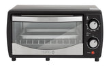 Holstein Housewares 4 Slice Countertop Toaster Oven with 60 Minute Timer Includes Pan and Wire Rack, Perfect for Baking, Broiling, and Toasting Compact Design in Sleek Black for Convenient Kitchen Use Holstein Housewares