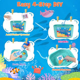 Magic Toys Water Gel Kit: 20 Colors Fairy Aqua Gel with Pearlized & Luminous Magic Paint - Handmade Creative Water Art Set with 12 Shape 3D Molds for Kid Birthday Party Gift Toylfort