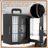 Consfly Cell Phone Locker Box, Thickened Steel Cell Phone Storage Cabinet 24 Slots Wall-Mounted Cell Phone Lock Box for School, Company Consfly