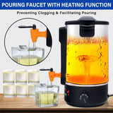 TCFUNDY Candle Making Wax Melting Pot 8.45Qts/17Lbs, Electric Non-Stick Candle Wax Melter Pot 8L, DIY Candle Making Kit for Adults, Soy Wax and Beeswax Candle Maker TCFUNDY