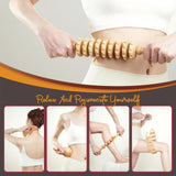 PYSEAN 6 in 1 Wood Therapy Massage Tool Set for Body Sculpting Massage, Lymphatic Drainage and Muscle Pain Relief, Cellulite Sculpting Multi-Functional Massager PYSEAN