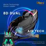 Dios Massage Chair 8D Dual Core Air Tech Touch Roller SL-Track:Dios-1288 (Gray) Dios