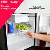 Frigidaire EFR182 1.6 cu ft Stainless Steel Mini Fridge. Perfect for Home or The Office. Platinum Series, 1.8 Frigidaire